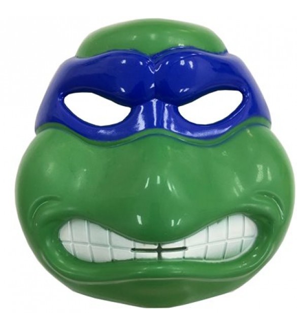 MÁSCARA EM PLÁSTICO RÍGIDO TARTARUGA NINJA - 1 UNIDADE